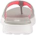 Skechers Performance Women's On The Go 400 Vivacity Flip Flop, Gray/Pink, 9 M US