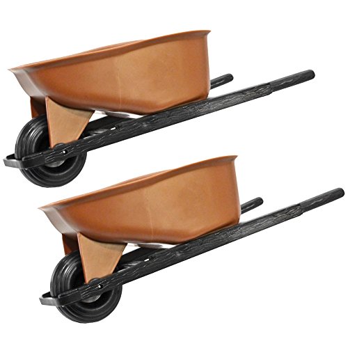 Set of 2 Wheelbarrows for Wrestling Action Figures
