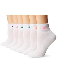 adidas Quarter Sock - Calcetines para mujer (6 unidades)