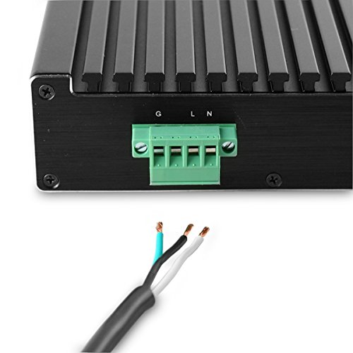 Industrial NVR Fanless PC w/ 4 Port PoE, Intel J1900, 1TB HDD, JBC512F3DPW1900 Buy Online in