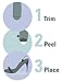 Summer Soles Ultra-Absorbent Stay-Dry Trim-to-Fit Women’s Insoles for Sandals, Pumps, and Flats for Sweaty Feet and Hyperhidrosis, Reduce Moisture with Anti-Odor Design