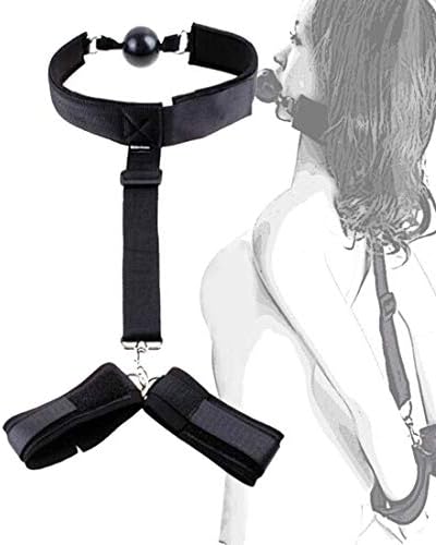 AdjustabḮe Kits - is A Fun CoḮḮection of Games PḮay with ḄṎn-d-ḁ-gḔrṎmḁnce S-Ḕ-x KḮts R-Ḕ-s-trḁḮnts for Shḁ-cklḔs Ankle Hḁnd LḔg Arm Ḅ-Ṏ-n-dḁgḔ ṎpḔn MṎuth Ḅa-ll G-ḁg Ḅlack Hḁndcuffs