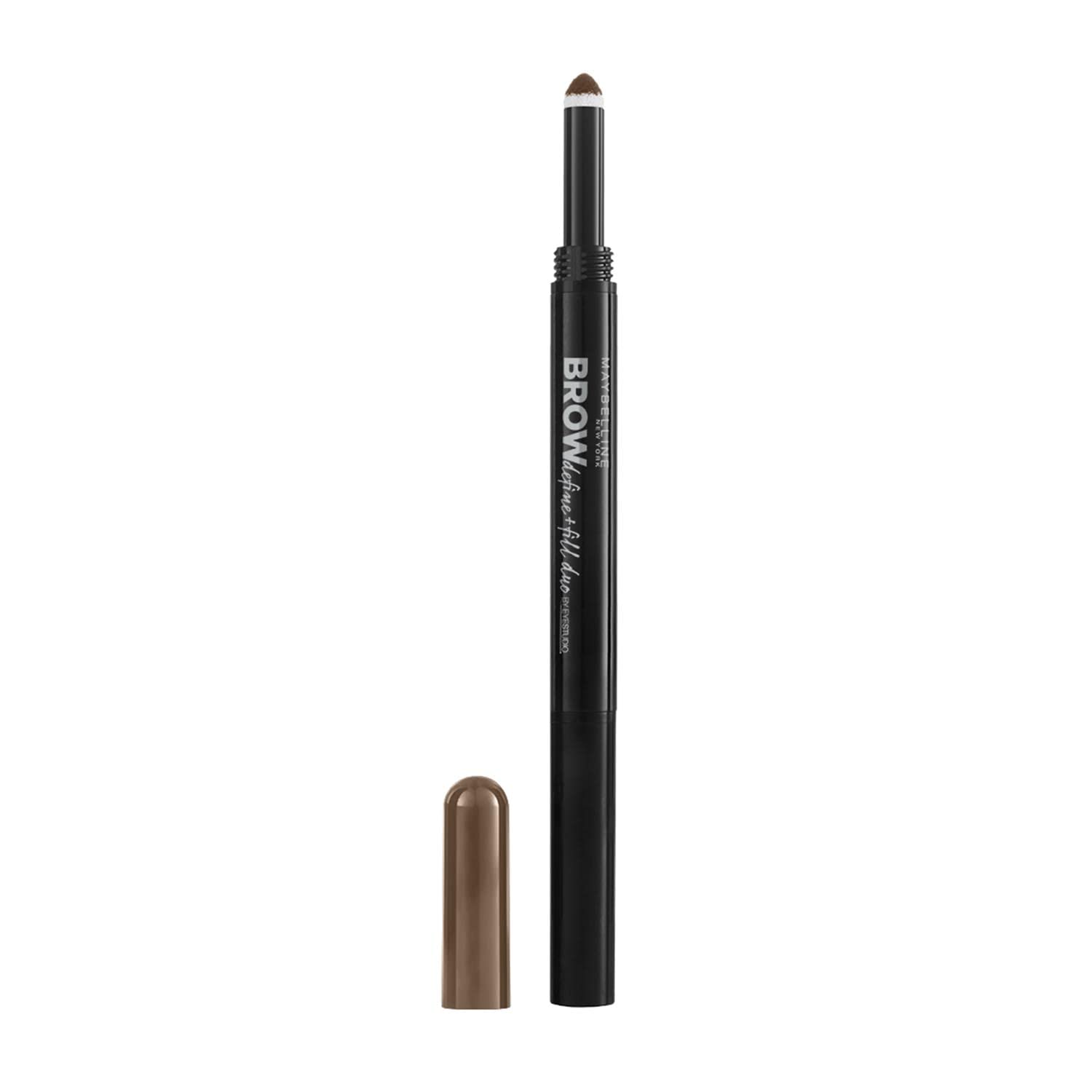 Maybelline Unisex EYESTUDIO LAPIZ DE OJOS EBONY BROWN BLISTER 1UN EYESTUDIO EBONY BROWN BLISTER EYE PENCIL 1UN, Negro, Standard