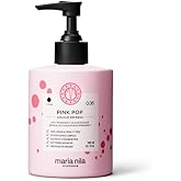 Maria Nila Color Refresh Pink Pop &ndash; Refreshes Vivid Pink Tones | Color Depositing Mask, Semi Permanent Hair Color | Semi-Permanent Pigments Tone in 3-10 Minutes