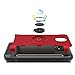Case for Samsung SM-J530Y/DS Galaxy J5 Pro 2017 Duos/SM-J530YM/DS SM-J530FM/DS SM-J530F/DS SM-J530G/DS SM-J530GM/DS Galaxy J5 2017 Case Cover + 360 Degree Rotating Ring Holder Kickstand Blue