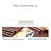 HuaLan Japanese Style Natural Wood Chopsticks Set Reusable Classic Style Chopsticks 5 Pairs Gift Set