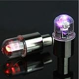 Northbear 4Pcs Universal Colorful LED Wheel Tire Tyre Air Valve Stem Lamp Bulb Cap Light