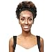 GLAM21USA Afro Puff Drawstring Ponytail Retro Kinky Curly Ponytail Wig Clip in Bun Hair Piece for Black Women Synthetic Hair Extension (MEDIUM, 2 (Dark Brown))