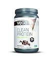Vega Clean Protein Powder, BCAAs plus Glutamine, Chocolate, 19.5oz, 15 Servings