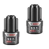 Bosch BAT414 2 Pack 12-Volt Max Battery # BAT414-2PK