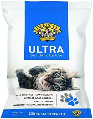 Ultra Clumping Cat Litter, 18 lbs (2 Pack)