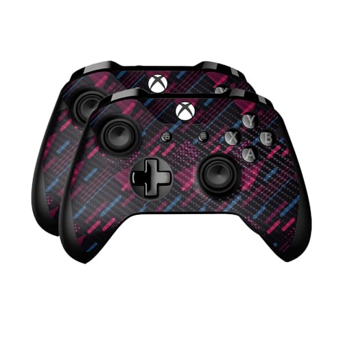 Carbon Fiber Skin Compatible with Microsoft Xbox One Controller (2 Pack) - Mage…