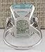 Vintage Women Silver Ring Wedding Jewelry Gift Size 10