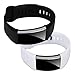 kwmobile Silicone Watch Strap for Huawei Band 2 / Band 2 Pro - 2X Fitness Tracker Replacement Band Wristband Bracelet Set with Clasp
