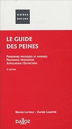 Le  guide des peines