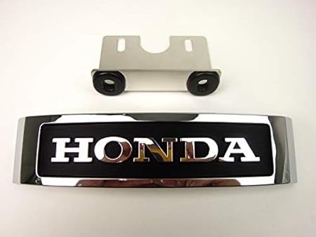 Amazon フロントフォークエンブレムhonda 大 取り付けブラケット ダックス シャリー No1944 バイク用エンブレム 車 バイク