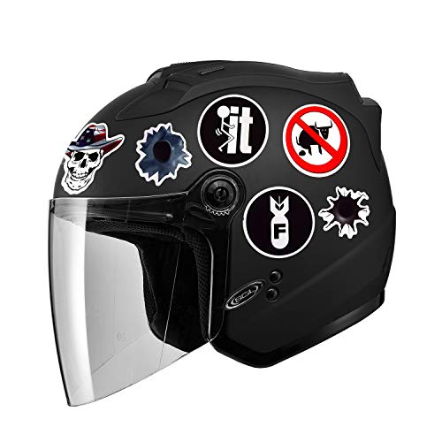 Hard Hat Stickers 50 Pack, BOENFU Union American Patriotic Accessories for Helmet, Hardhat, Welding, Construction, Molon Labe, Military, Ironworker, Lineman, Oilfield, Electrician, Pipeliner