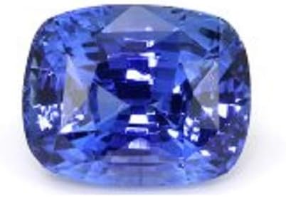 SPIRITUALCART Blue Non-Precious Metal 8 Carat Sapphire Neelam Stone Lab Certified for Men and Women
