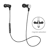 Bluetooth Sport Headphones by Monstercube MC58, Wireless Noise Cancelling In-ear Earbuds with Microphone for Running Workout Gym