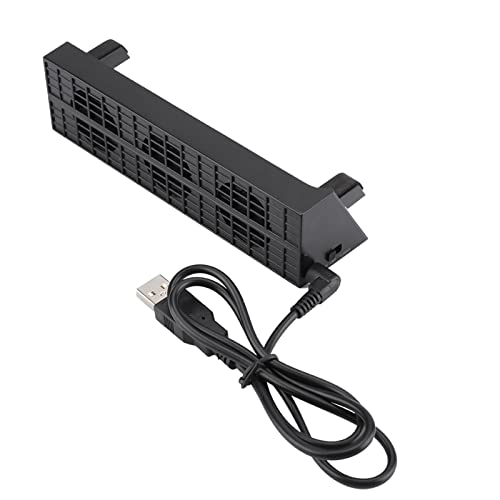 Bewinner DC 5V Cooling Fan for PS4 Slim Gaming Console Low Noise