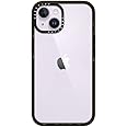 CASETiFY Impact iPhone 14 Case [4X Military Grade Drop Tested / 8.2ft Drop Protection] - Clear Black