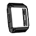 bayite Tup Case Compatible Fitbit Ionic, Rugged Protector Cover Protective Frame Shock Resistant Shell, Black/White