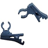 CANFON ABS Plastic Lavalier Microphone Clip, Buckle Type Tie Clip for Sony UWP, Saramonic, Sennheiser, Boya Lavalier Lapel Microphone, Pack of 2 (6.5mm)