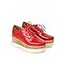 Carol Shoes Fashion Women's Comfort Lace-up Assorted Colors Casual Outdoor Platform Shoes