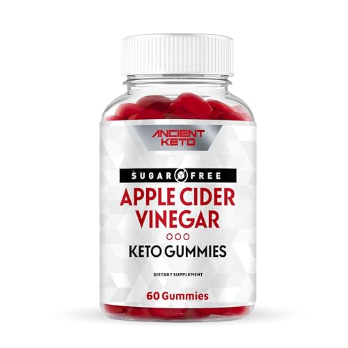 Ancient Keto Sugar Free Keto ACV Gummies, Apple Cider Vinegar Gummy