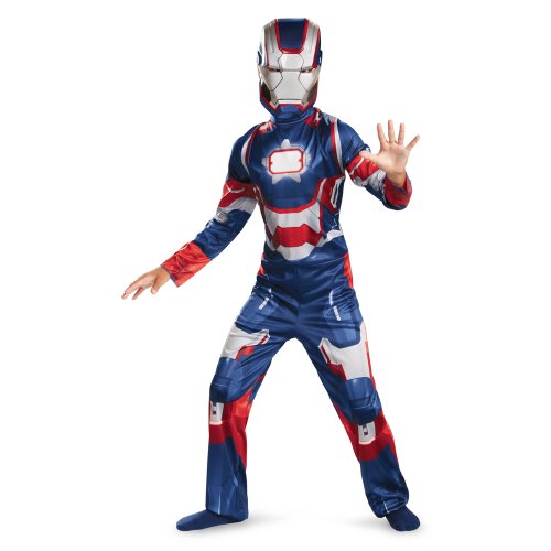 Big Boys' Child Classic Iron Patriot Costume Small (6-8)
