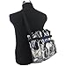 Eastsport Clear Bag for Stadium Events 12×5×12 Clear Tote Lunch Bag with Reinforced Straps for Work and Sporting Events, Black