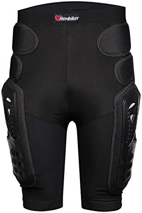 Cather Store Protective Armor Pants Hockey Knight Gear for Motorcycle Motocross Racing Ski Protect Pads Sports Hips Legs (Small)