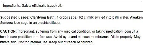 Aura Cacia Sage Essential Oil, 0.5 Oz