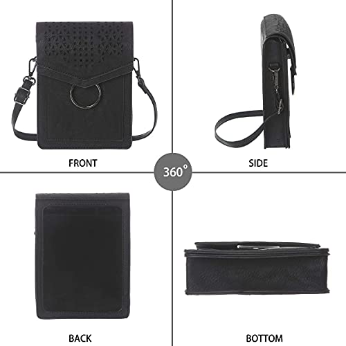 MINICAT Small Crossbody Bags for Women Synthetic Leather Cell Phone