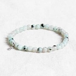 Tiny Rituals KIWI JASPER ENERGY BRACELET