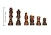 IFG Handmade Wooden Chess Set - Travel Size | Portable Folding Game Board | Felted Interior Storage with Piece Holders