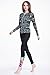 Women's Black Long Swimming Pants Swim Tights Elastic Leggings Unique Black Asian L = US M