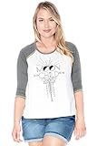 Plus Size Moon Child Graphic Tee