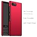 Anccer Colorful Series for BlackBerry Key2 Case Ultra-Thin Fit Premium PC Material Slim Cover for BlackBerry Key 2 (Red)
