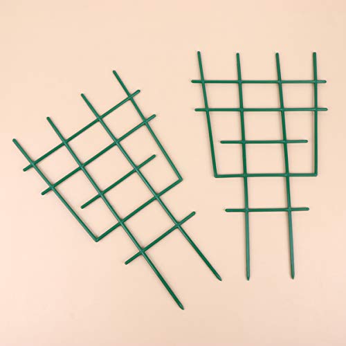 Hemoton 5 Stück Rankgitter Kunststoff Kletterpflanzen Rankstütze Blumenkasten Rankhilfe Rankpflanzen Rattan Blumen… – Bild 5