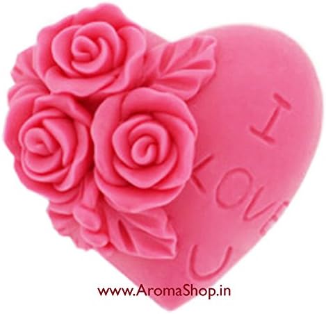 Silicon Mold, Heart shape ILU, Candle Mold, Soap Mould