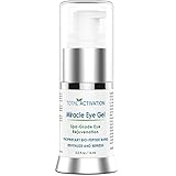 Anti Wrinkle Miracle Eye Gel, Anti Aging Collagen Serum & Toner, Age Spot Remover, Day and Night Treatment for Dark Circles Under Eyes, Replaces Retinol Face & Eye Skin Cream, For Men & Women, 0.5 oz