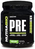 NutraBio - PRE Workout Green Apple - 504 Grams