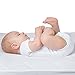 Bamboo Crib Mattress Protector - Waterproof Pad Cover Protects Baby Mattress from Infant & Toddler Diaper Leaks - Soft Padding, Fitted Sheet Design, Breathable, Hypoallergenic, Non-Toxic & Washable