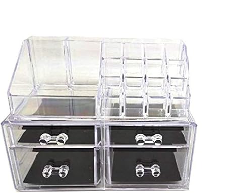 Buy Smartguru Acrylic Storage Organizer Case Vanity With Multi Box