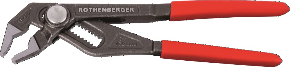 Rothenberger 1000002701 Water Pump Pliers ROGRIP F 7 Inch 1K