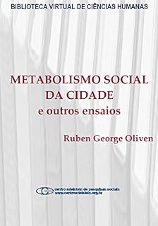 Livro Metabolismo social da cidade e outros ensaios