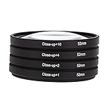 LiChiLan Filter Lens, 52mm Macro Close-Up Filter
