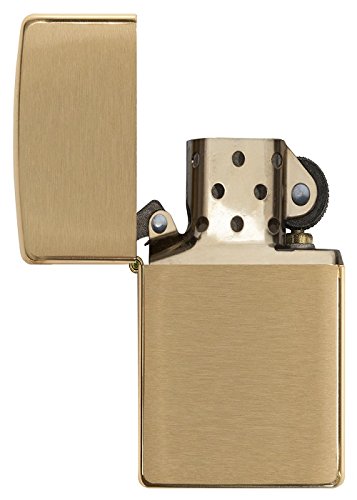 3 Zippo+168+Brushed+Pocket+Lighter