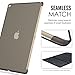 iPad Pro 12.9 Case - MoKo Frosted Transparent Slim Hard Plastic Protector Back Cover for iPad Pro 12.9
